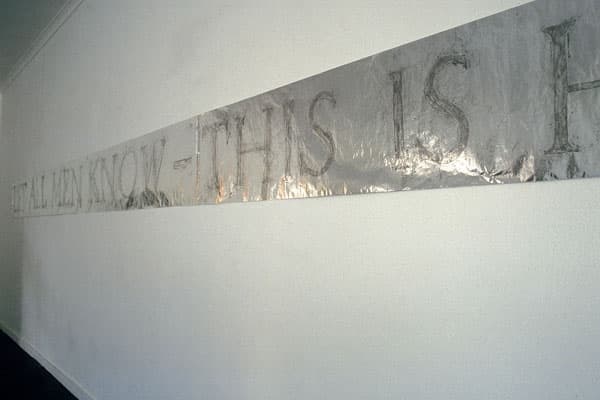 Let All Men Know... (detail)