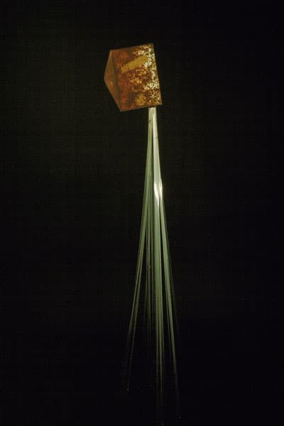 Untitled (glass tripod 4)