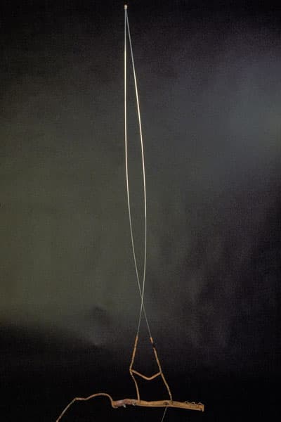 Untitled (glass tripod 6)