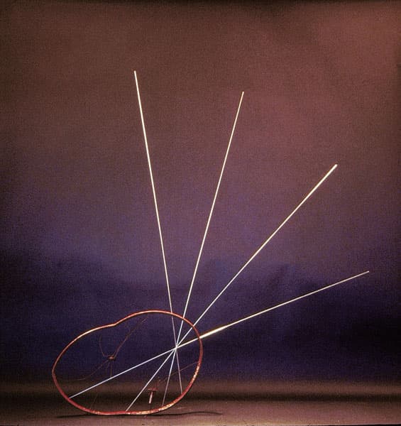 Untitled (glass tripod 7)