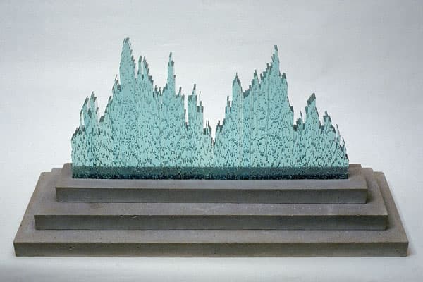 Untitled (glass flame)