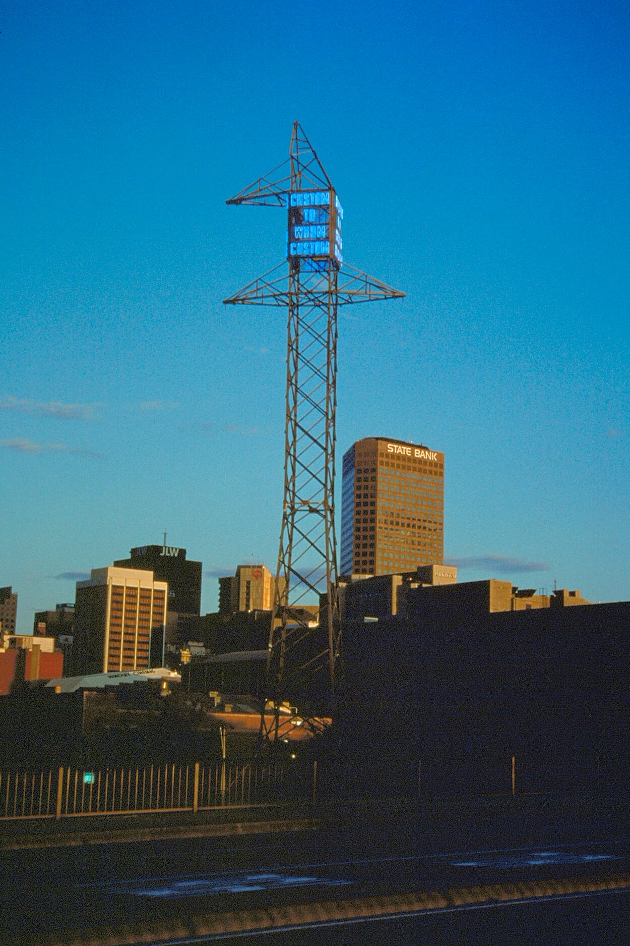 Transmission Tower (Render to all their dues)