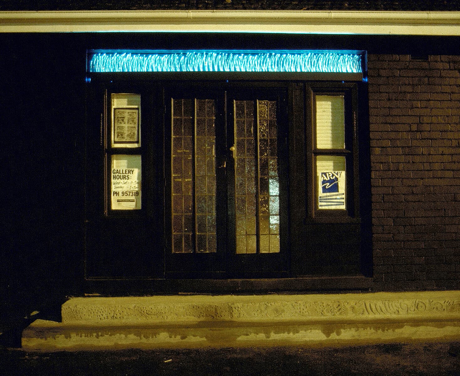 Untitled installation (detail)