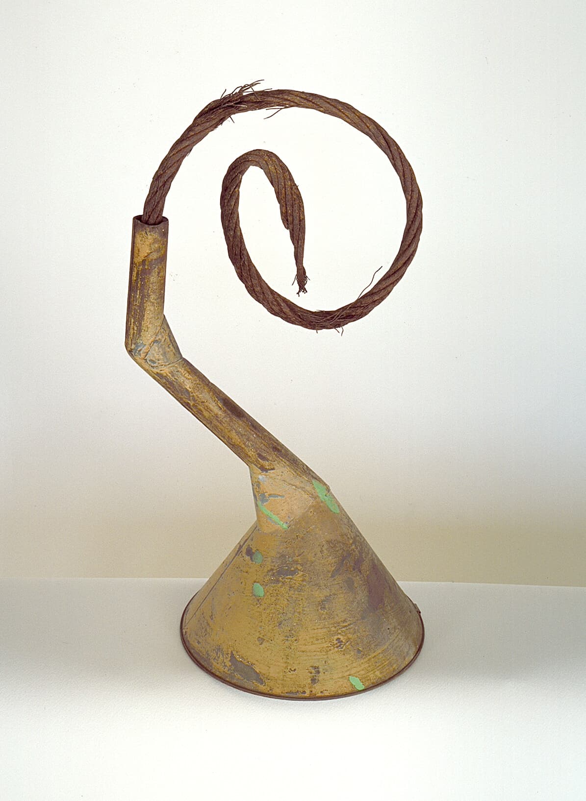 Untitled (funnel/wire rope)